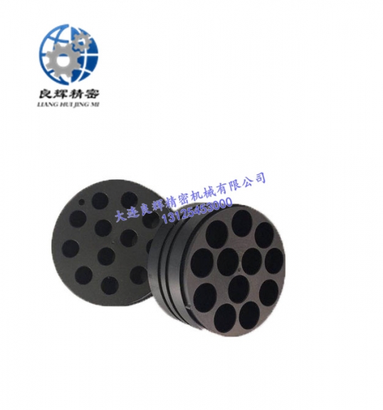 黑色PEEK加工插板式Receptacle绝缘支撑座